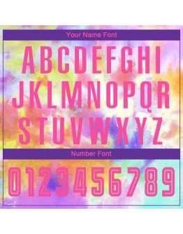 Best Pro Custom Tie Dye Pink-Light Blue Sublimation Soccer Uniform Jersey