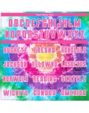 Best Pro Custom Tie Dye Pink-White Sublimation Soccer Uniform Jersey