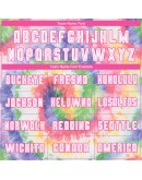 Best Pro Custom Tie Dye White-Pink Sublimation Soccer Uniform Jersey