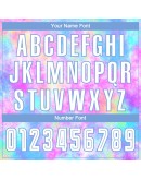 Best Pro Custom Tie Dye White-Light Blue Sublimation Soccer Uniform Jersey