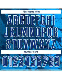 Best Pro Custom Tie Dye Royal-White Sublimation Soccer Uniform Jersey