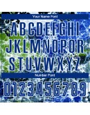 Best Pro Custom Tie Dye Royal-White Sublimation Soccer Uniform Jersey