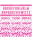 Best Pro Custom White Pink Sublimation Soccer Uniform Jersey