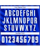 Best Pro Custom Royal White-Navy Sublimation Soccer Uniform Jersey