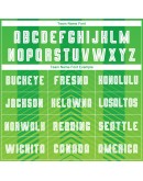 Best Pro Custom Neon Green White-Kelly Green Sublimation Soccer Uniform Jersey