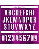 Best Pro Custom Purple White-Pink Sublimation Soccer Uniform Jersey