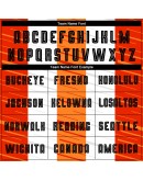 Best Pro Custom White Black-Orange Sublimation Soccer Uniform Jersey