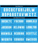 Best Pro Custom Light Blue White Home Sublimation Soccer Uniform Jersey