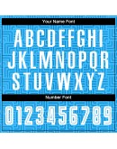 Best Pro Custom Light Blue White Home Sublimation Soccer Uniform Jersey