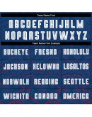 Best Pro Custom Royal White-Red Away Sublimation Soccer Uniform Jersey