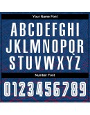 Best Pro Custom Royal White-Red Away Sublimation Soccer Uniform Jersey