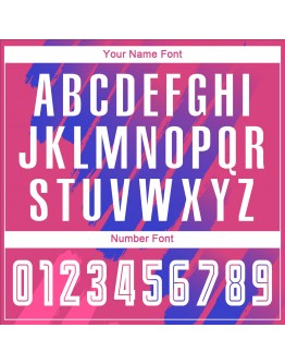 Best Pro Custom Pink White-Royal Third Sublimation Soccer Uniform Jersey