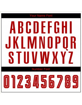 Best Pro Custom White Red-Black Sublimation Fade Fashion Soccer Uniform Jersey