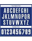 Best Pro Custom Royal White-Black Sublimation Fade Fashion Soccer Uniform Jersey