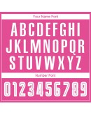 Best Pro Custom Pink White-Black Sublimation Fade Fashion Soccer Uniform Jersey