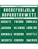 Best Pro Custom Kelly Green White-Black Sublimation Fade Fashion Soccer Uniform Jersey