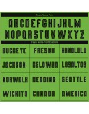 Best Pro Custom Neon Green Black Sublimation Fade Fashion Soccer Uniform Jersey